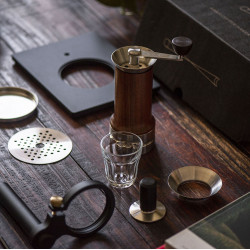 ARAM coffee + podstawka + manometr (brown)