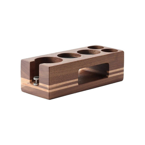 Tamper stacja 4Barista | ciemne drewno