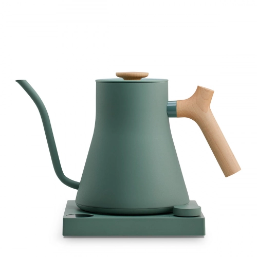 Recenzje Fellow Stagg EKG Smoke green + Maple | Czajnik elektryczny Gooseneck