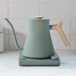 Fellow Stagg EKG Smoke green + Maple | Czajnik elektryczny Gooseneck